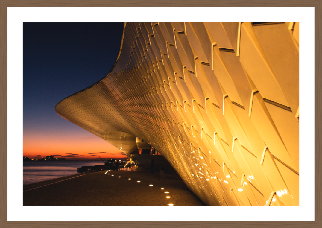 Lines and Sunset