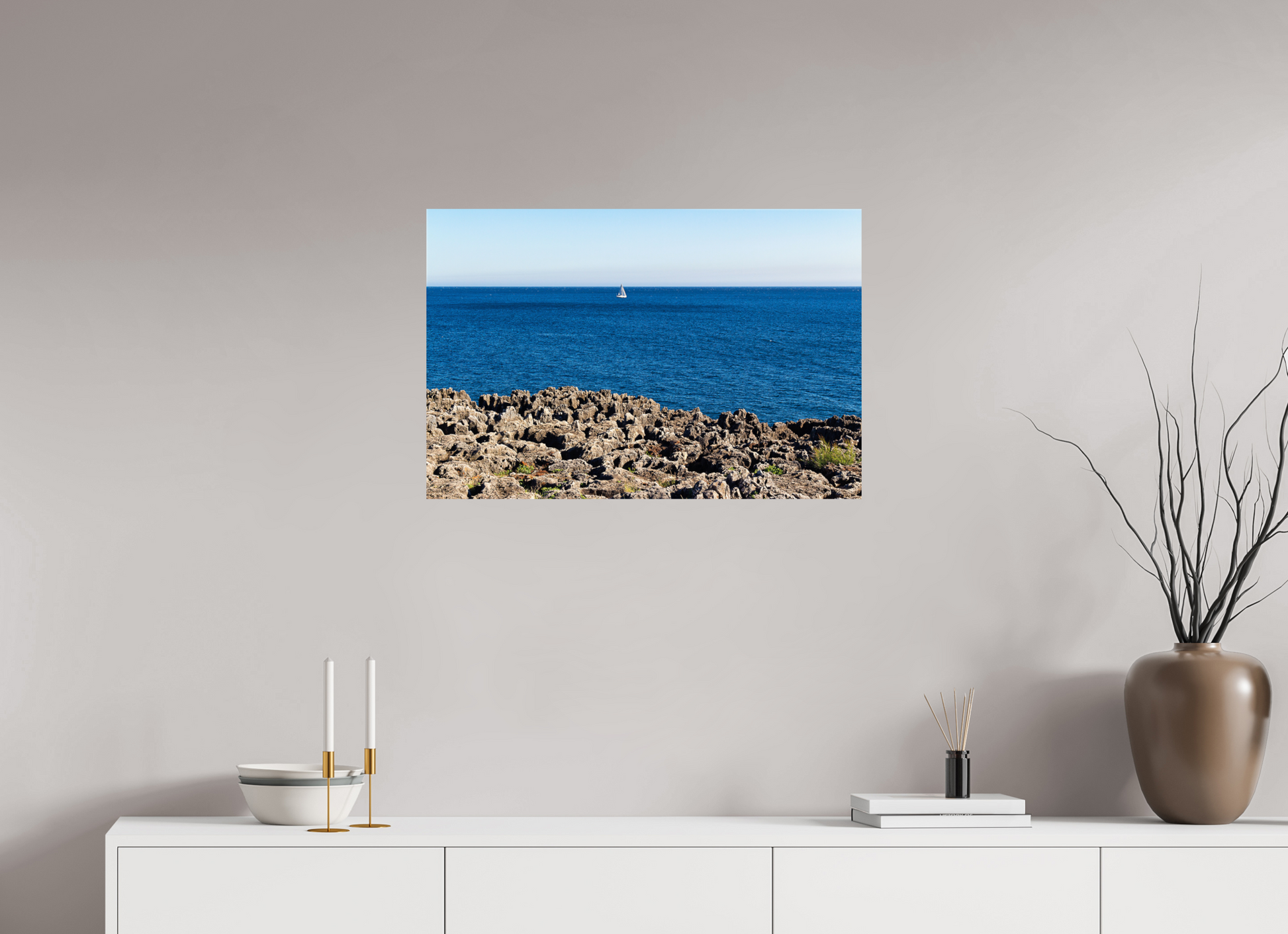 75 x 50 cm, Hahnemuhle Fine Art - Sem moldura O Barquinho