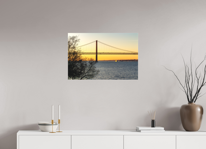 75 x 50 cm, Fine art em Metacrilato - sem moldura Golden Hour