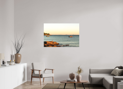 120 x 80 cm, Fine art em Metacrilato - sem moldura O Pescador
