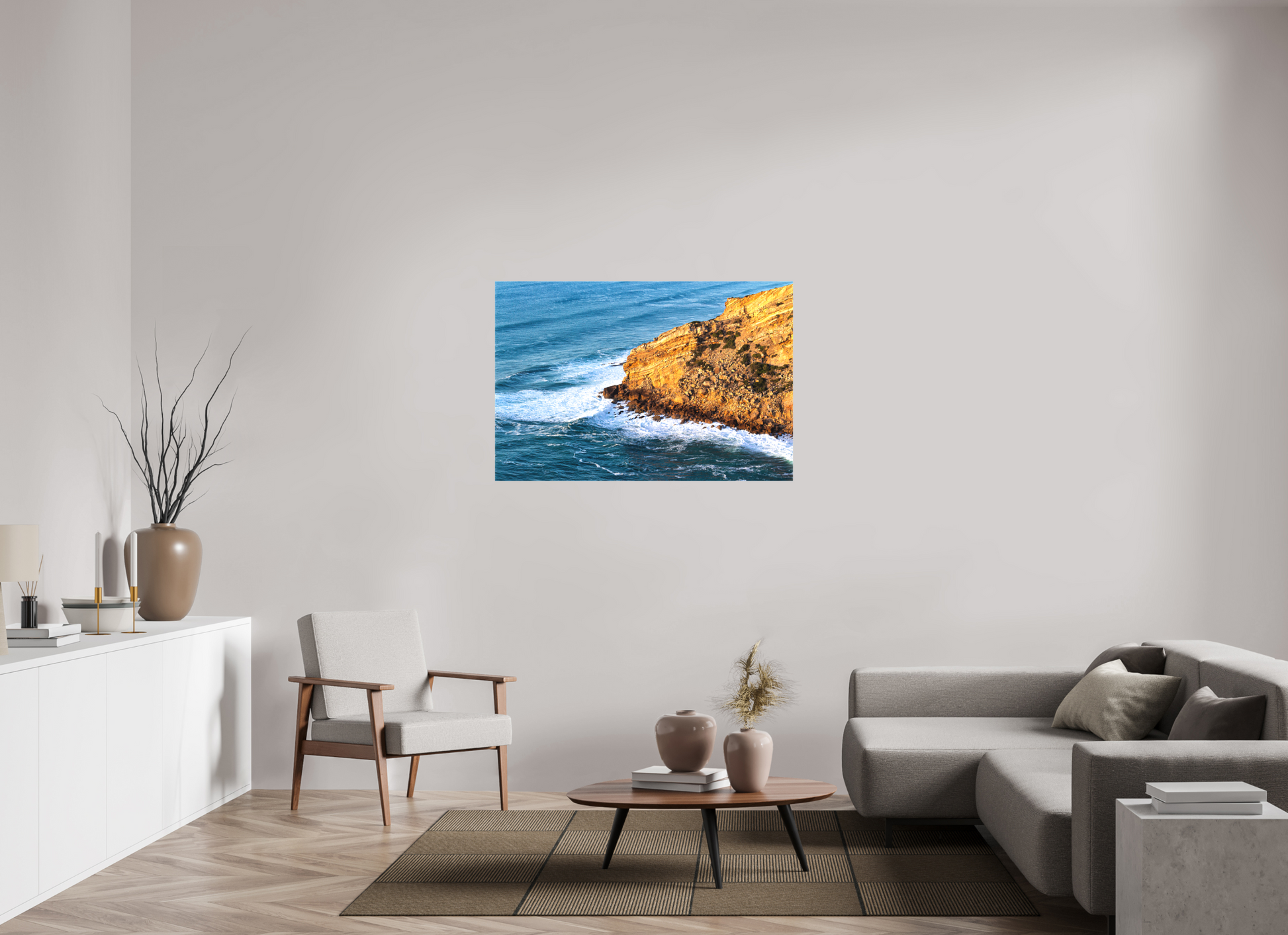 120 x 80 cm, Canva - sem moldura A rocha