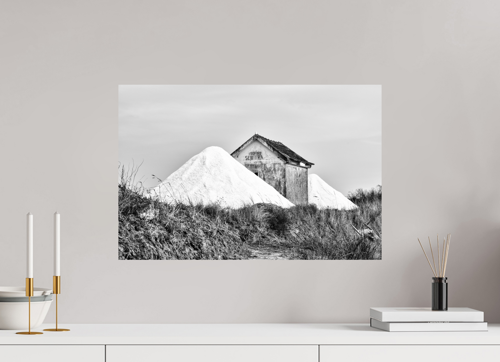 60 x 40 cm, Hahnemuhle Fine Art - Sem moldura Salinas de Aveiro
