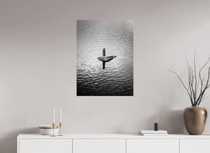 60 x 80 cm, Hahnemuhle Fine Art - Sem moldura Silêncio de Concreto