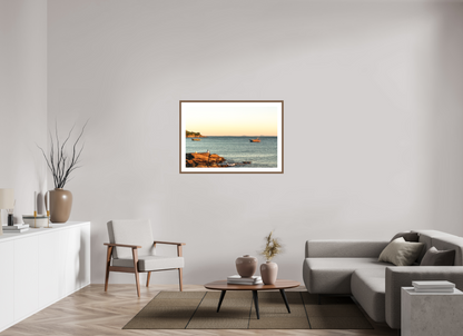105 x 70 cm, Hahnemuhle Fine Art - moldura Walnut O Pescador