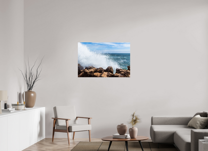 105 x 70 cm, Hahnemuhle Fine Art - Sem moldura Crashing Power