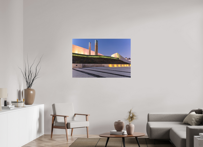 120 x 80 cm, Fine art em Metacrilato - sem moldura Linhas e Curvas