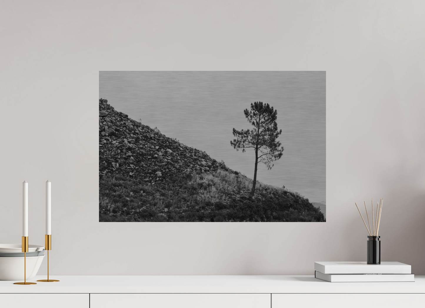 60 x 40 cm, Impressão em Alumínio escovado - sem moldura A Protagonista