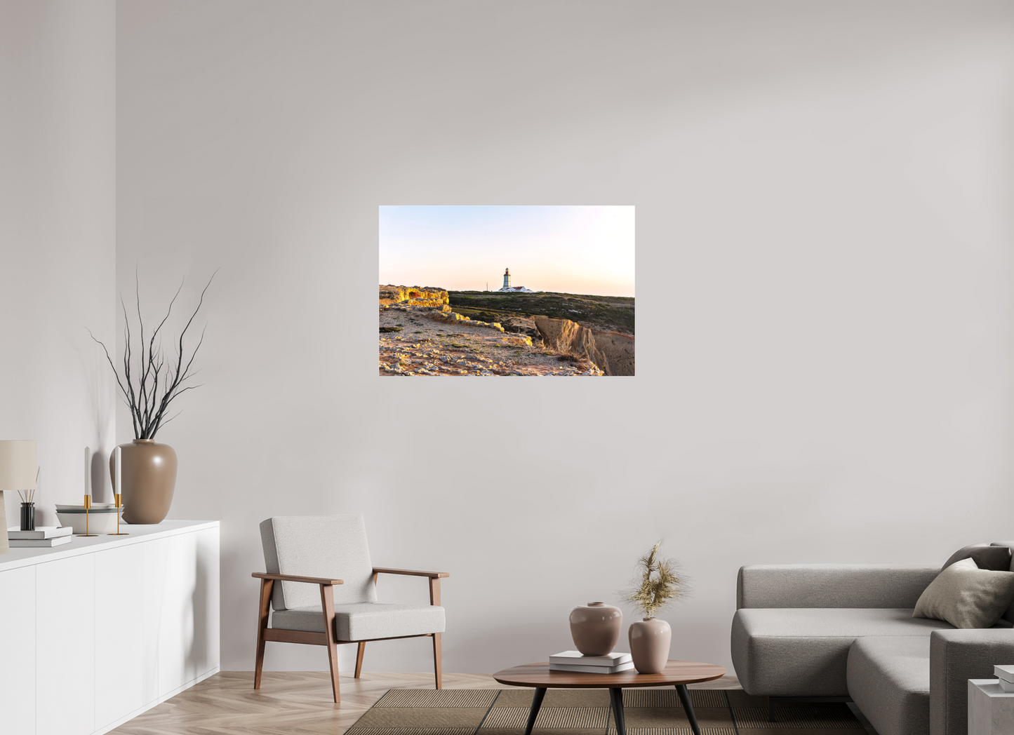 105 x 70 cm, Fine art em Metacrilato - sem moldura O Farol