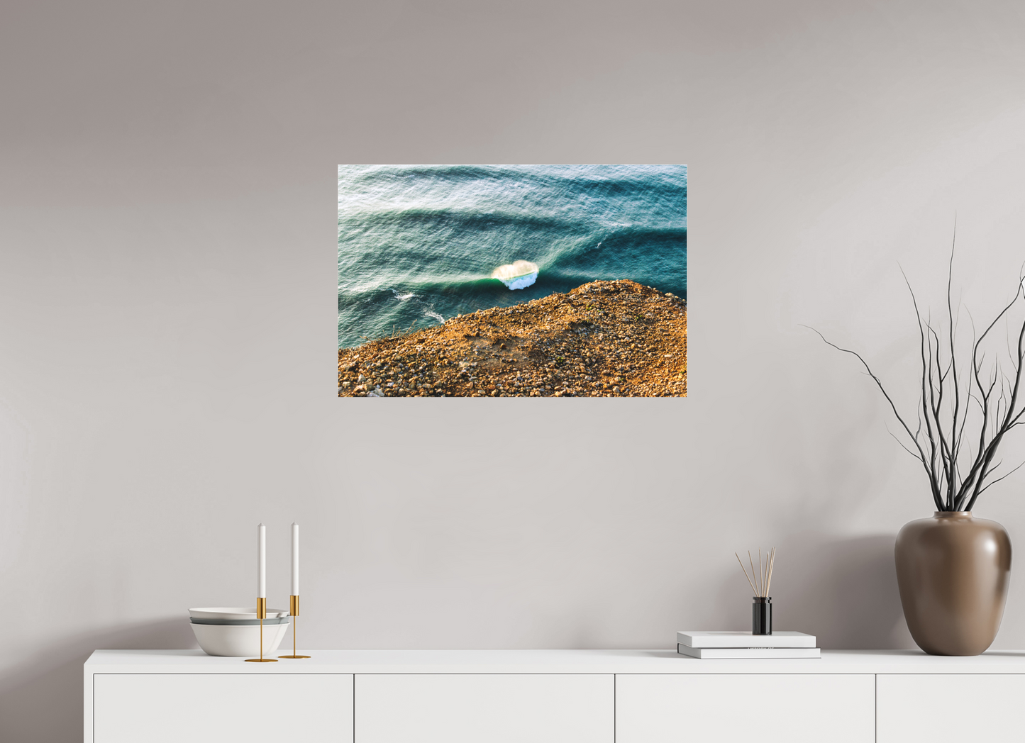 75 x 50 cm, Fine art em Metacrilato - sem moldura Wave