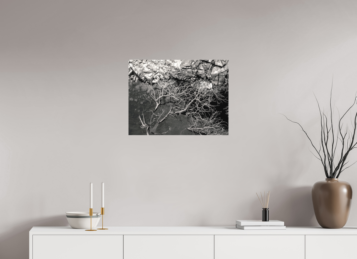 60 x 45 cm, Canva - sem moldura Silêncio