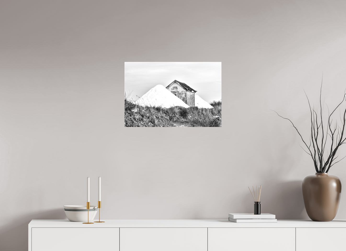 60 x 40 cm, Canva - sem moldura Salinas de Aveiro