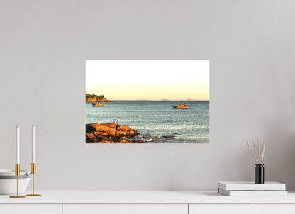 45 x 30 cm, Canva - sem moldura O Pescador