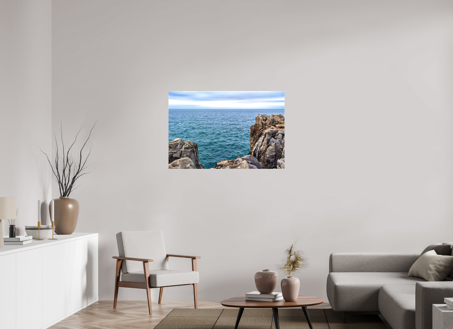 105 x 70 cm, Canva - sem moldura Horizon