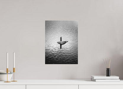 30 x 40 cm, Ilford P&B em Metacrilato - sem moldura Silêncio de Concreto