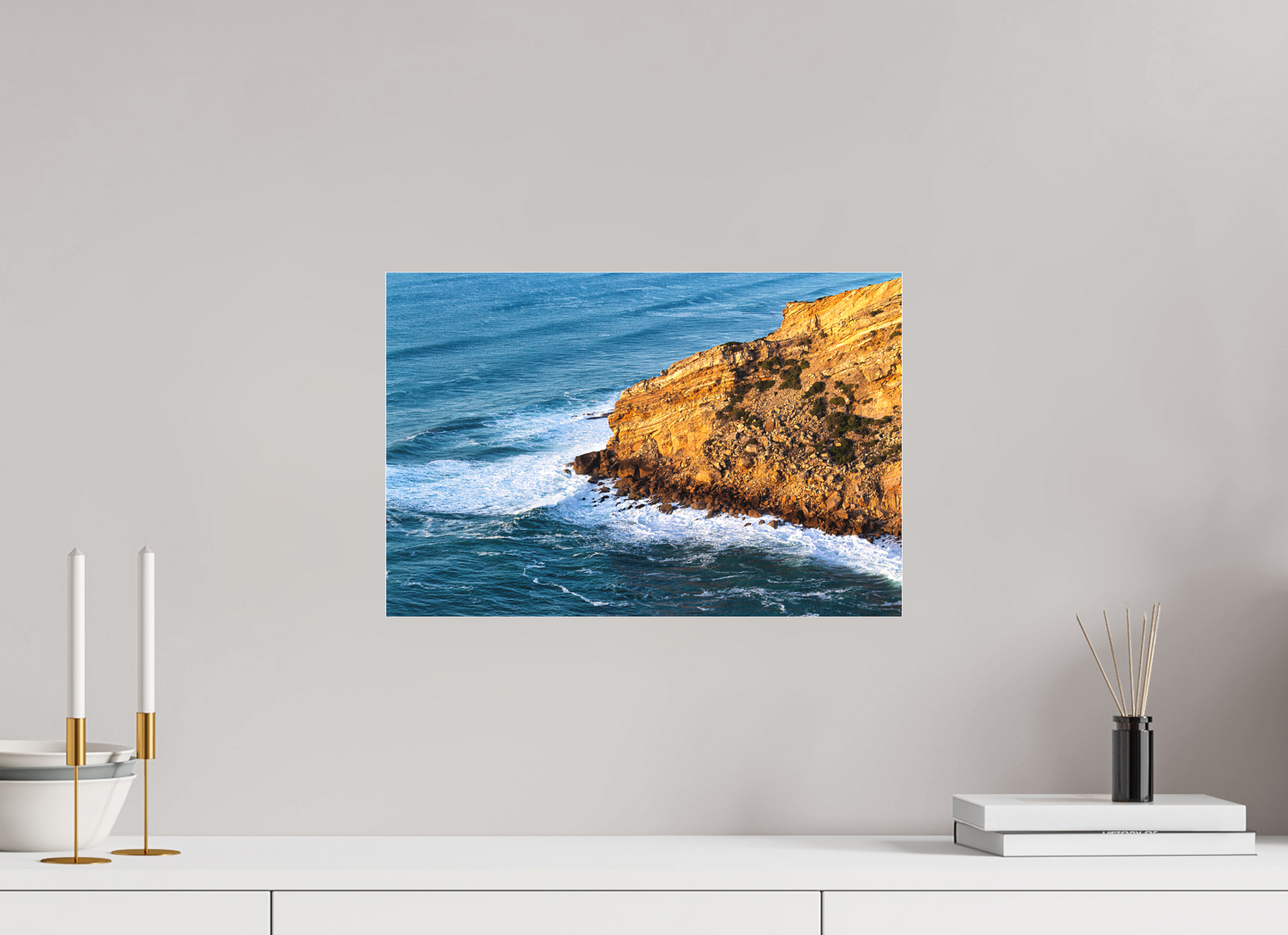 45 x 30 cm, Fine art em Metacrilato - sem moldura A rocha