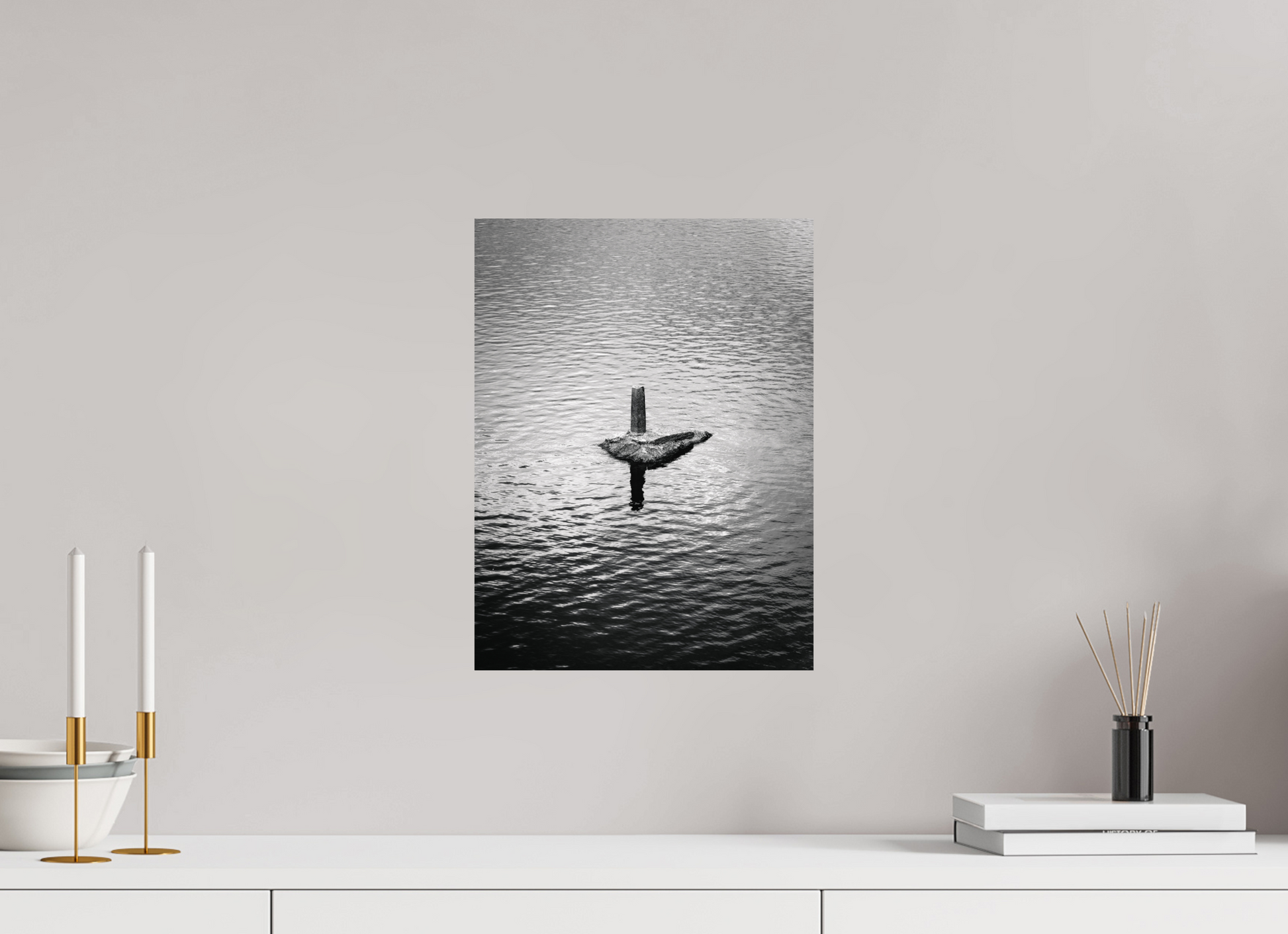 30 x 40 cm, Hahnemuhle Fine Art - Sem moldura Silêncio de Concreto