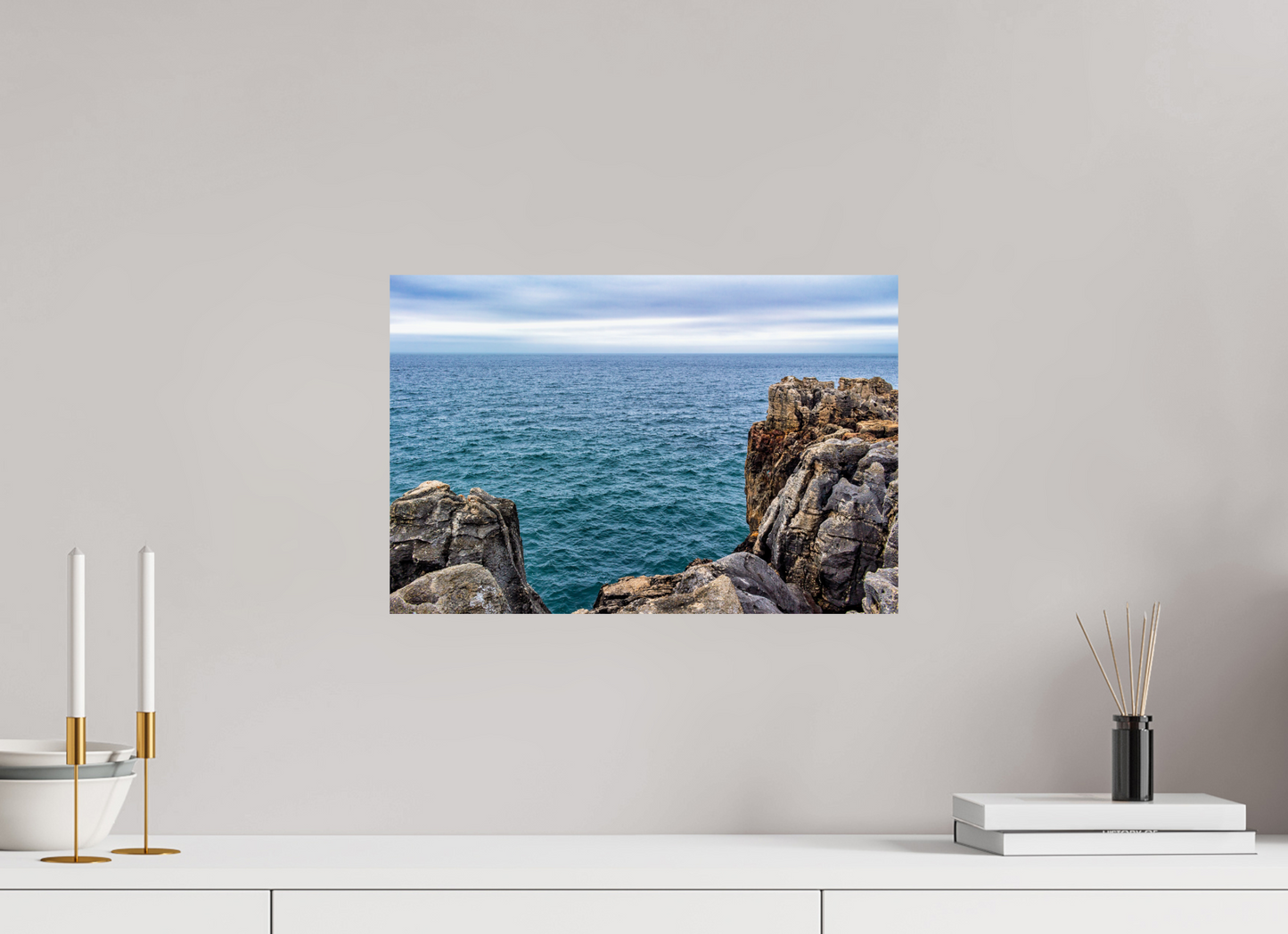 45 x 30 cm, Hahnemuhle Fine Art - Sem moldura Horizon
