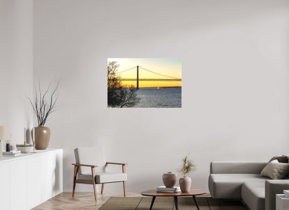 105 x 70 cm, Canva - sem moldura Golden Hour