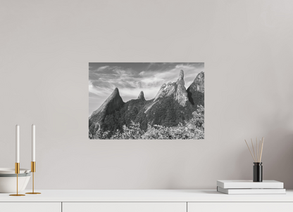 45 x 30 cm, Hahnemuhle Fine Art - Sem moldura Pico Dedo de Deus.