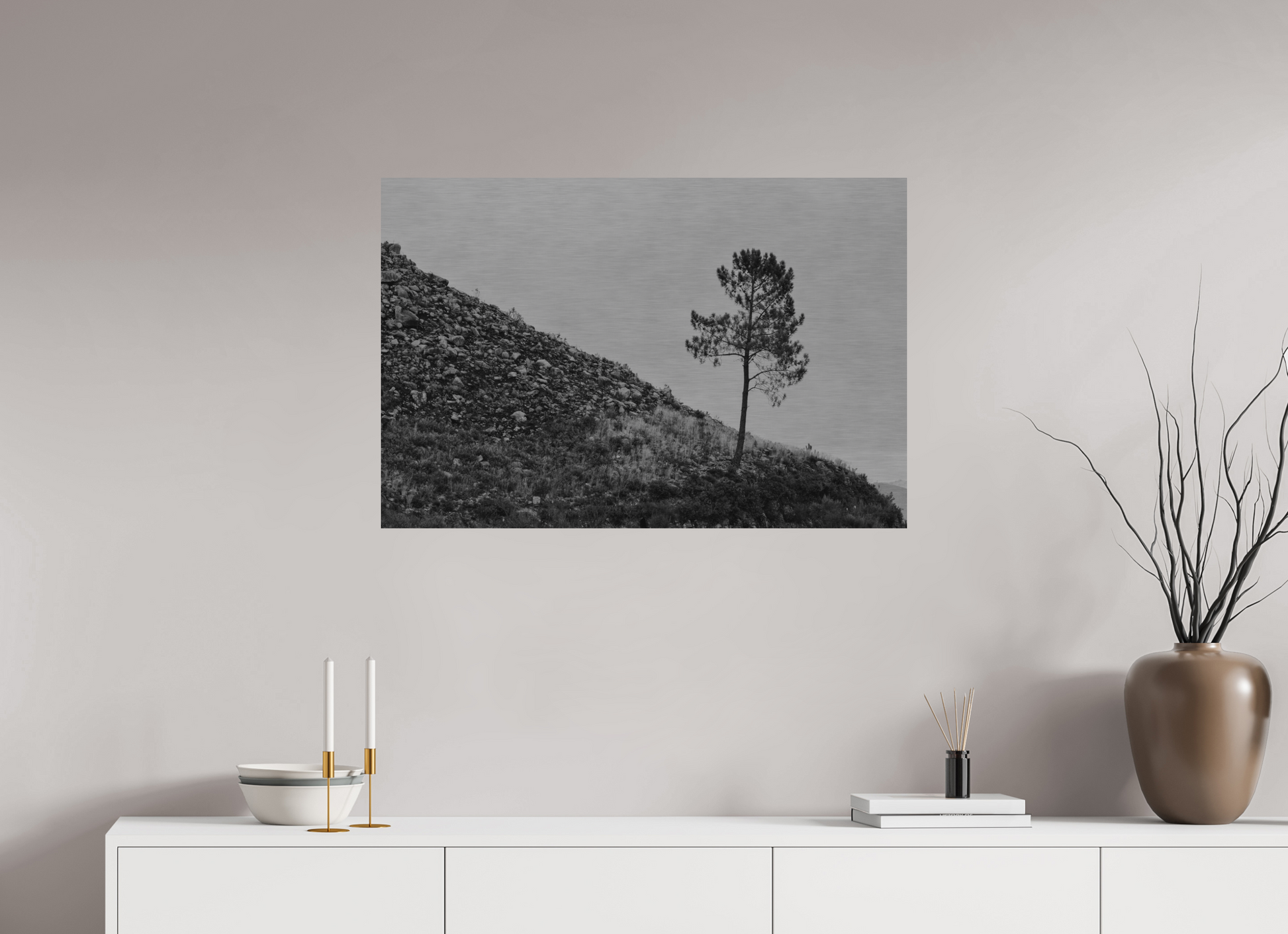 90 x 60 cm, Impressão em Alumínio escovado - sem moldura A Protagonista