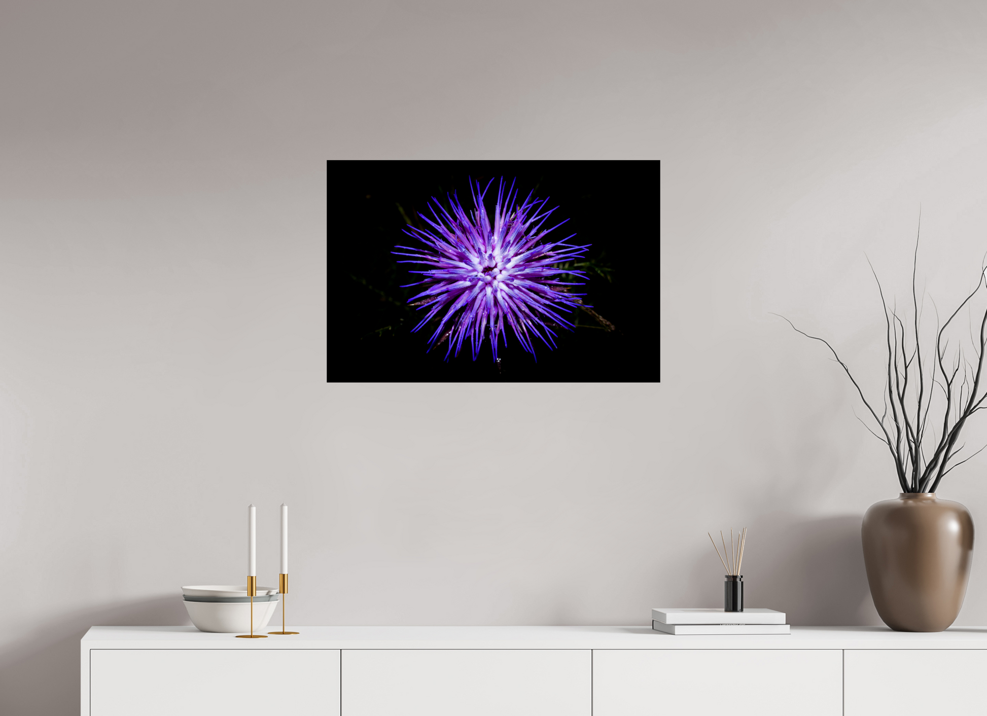 75 x 50 cm, Hahnemuhle Fine Art - Sem moldura Cirsium