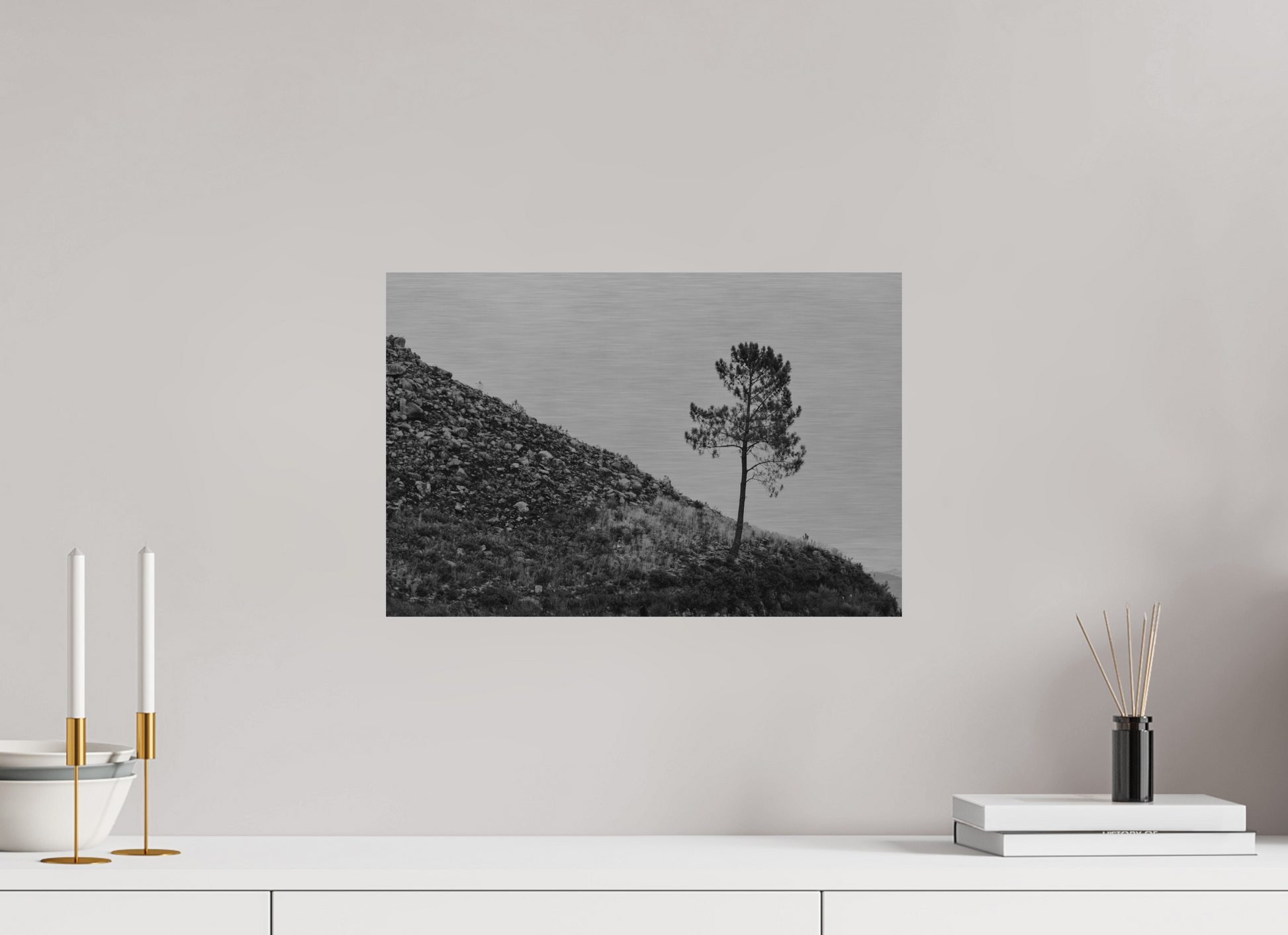 45 x 30 cm, Impressão em Alumínio escovado - sem moldura A Protagonista