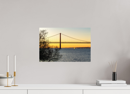45 x 30 cm, Hahnemuhle Fine Art - Sem moldura Golden Hour