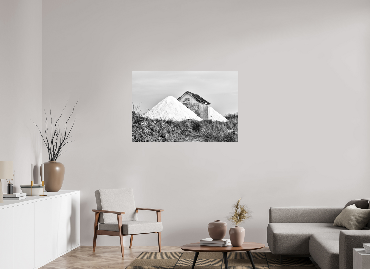 120 x 80 cm, Hahnemuhle Fine Art - Sem moldura Salinas de Aveiro
