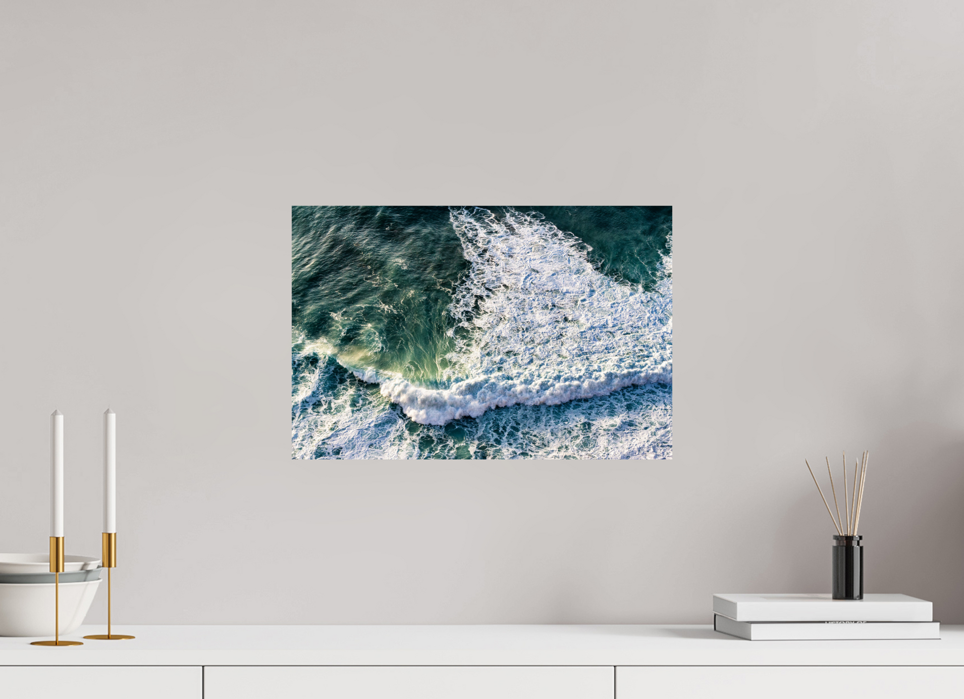 45 x 30 cm, Hahnemuhle Fine Art - Sem moldura Ocean