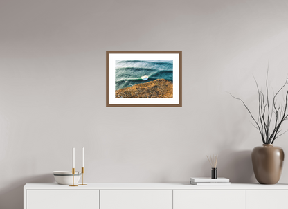 45 x 30 cm, Hahnemuhle Fine Art - moldura Walnut Wave