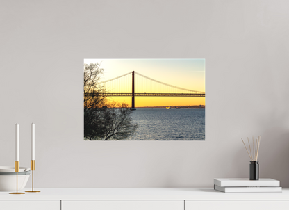 45 x 30 cm, Canva - sem moldura Golden Hour