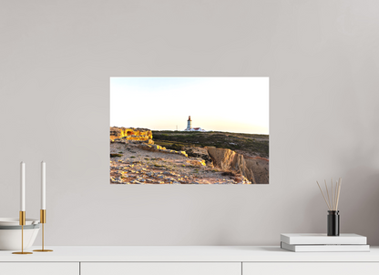 45 x 30 cm, Canva - sem moldura O Farol