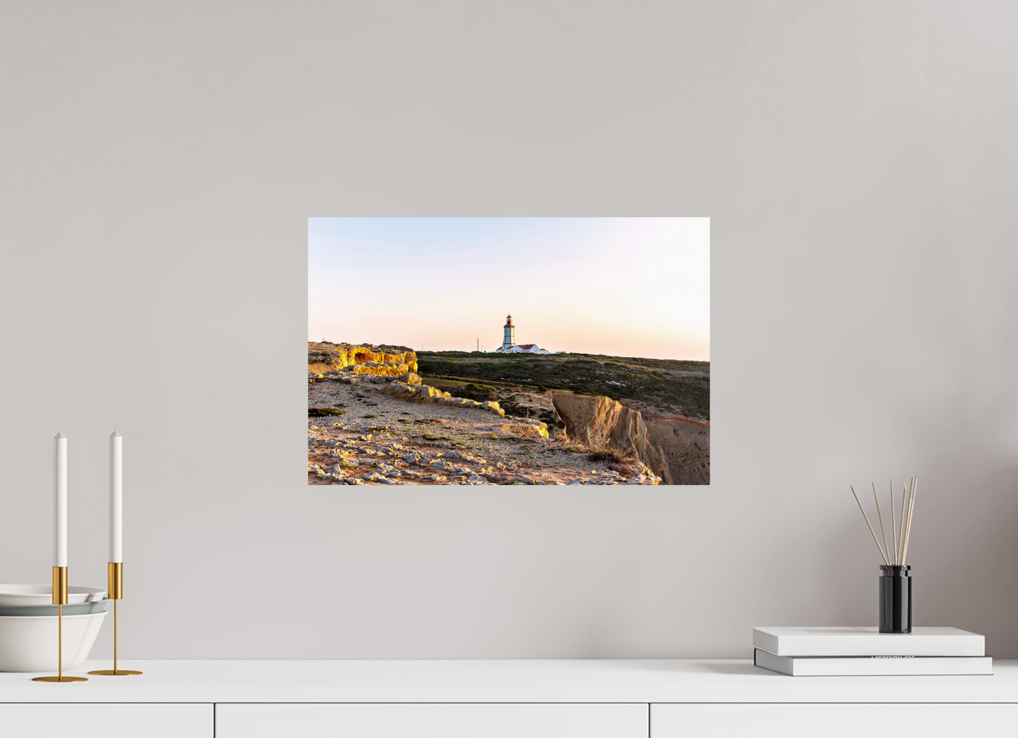 45 x 30 cm, Hahnemuhle Fine Art - Sem moldura O Farol