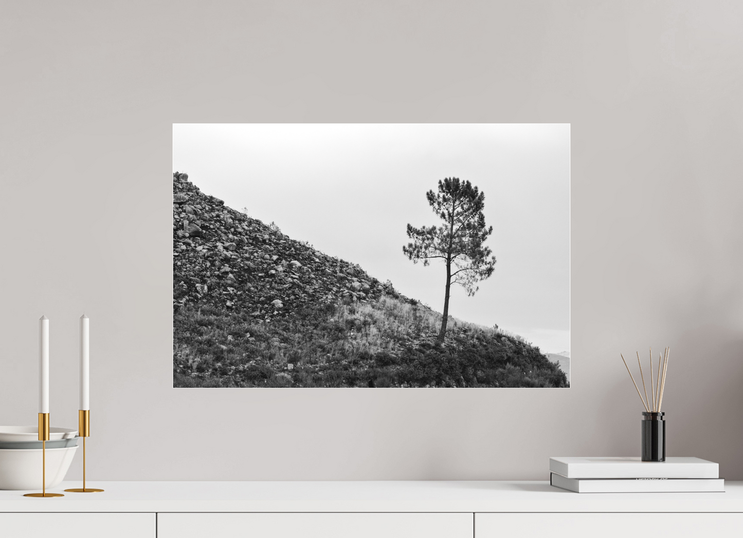 60 x 40 cm, Ilford P&B em Metacrilato - sem moldura A Protagonista