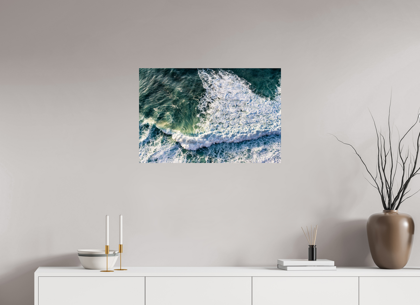 75 x 50 cm, Hahnemuhle Fine Art - Sem moldura Ocean