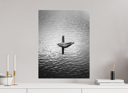 45 x 60 cm, Ilford P&B em Metacrilato - sem moldura Silêncio de Concreto