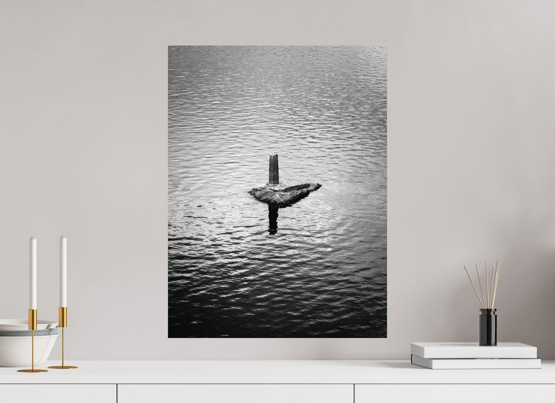 45 x 60 cm, Hahnemuhle Fine Art - Sem moldura Silêncio de Concreto