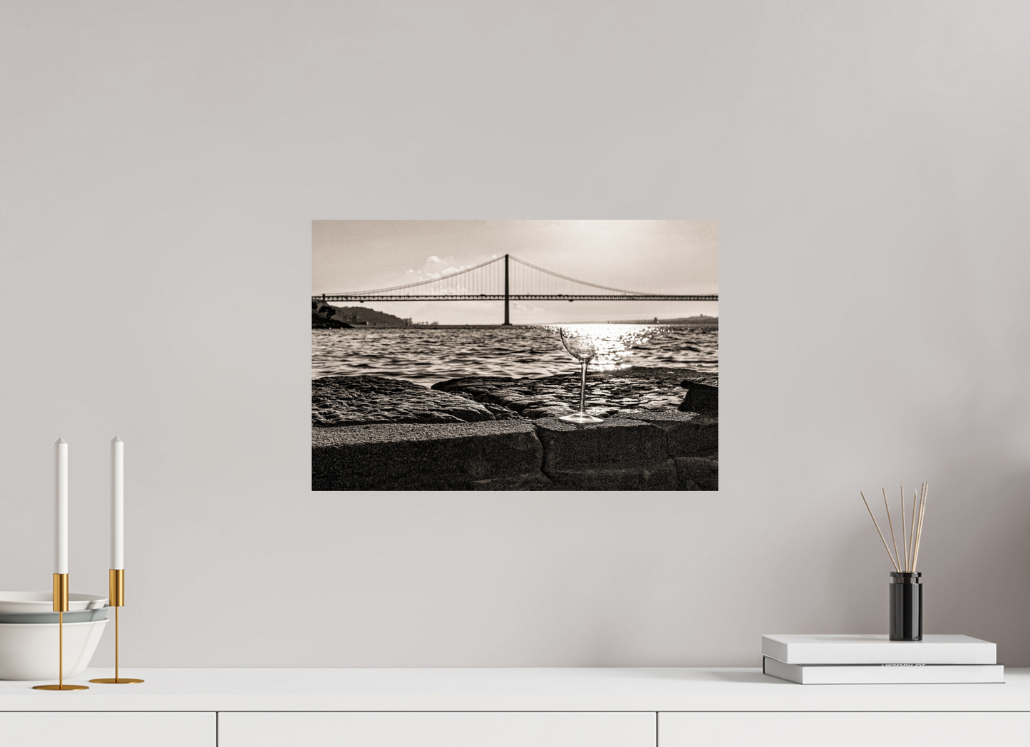 45 x 30 cm, Hahnemuhle Fine Art - Sem moldura A taça quebrada.