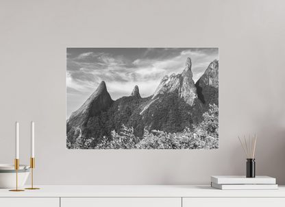 60 x 40 cm, Ilford P&B em Metacrilato - sem moldura Pico Dedo de Deus.