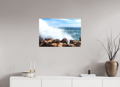 75 x 50 cm, Canva - sem moldura Crashing Power