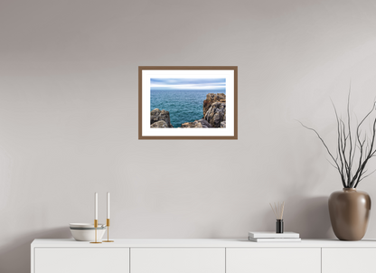 45 x 30 cm, Hahnemuhle Fine Art - moldura Walnut Horizon