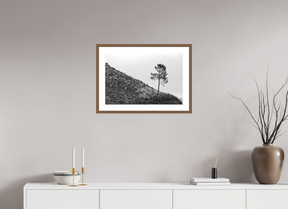 60 x 40 cm, Hahnemuhle Fine Art - moldura Walnut A Protagonista