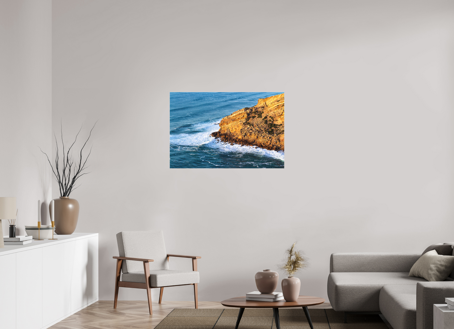 105 x 70 cm, Fine art em Metacrilato - sem moldura A rocha