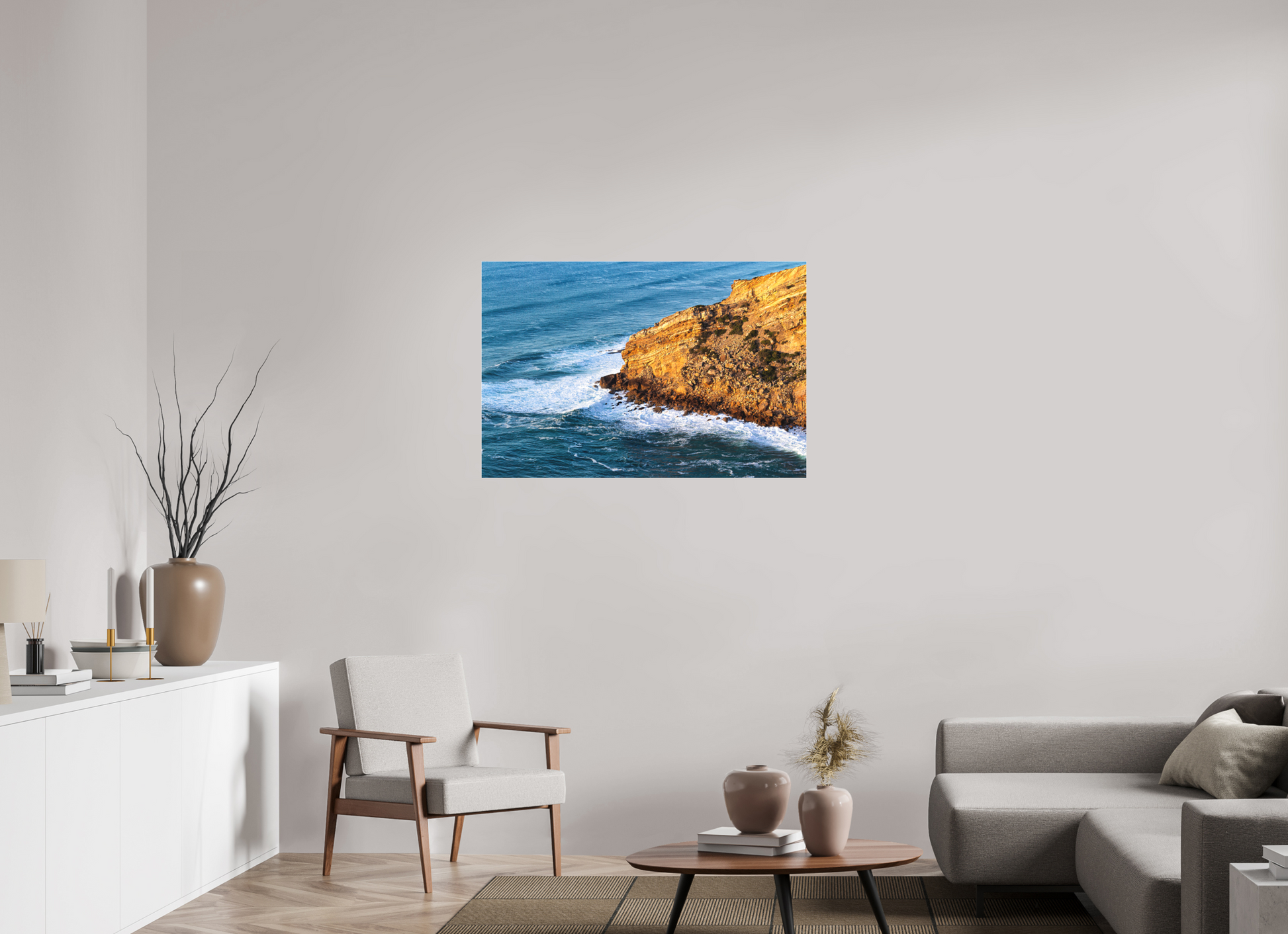 105 x 70 cm, Fine art em Metacrilato - sem moldura A rocha