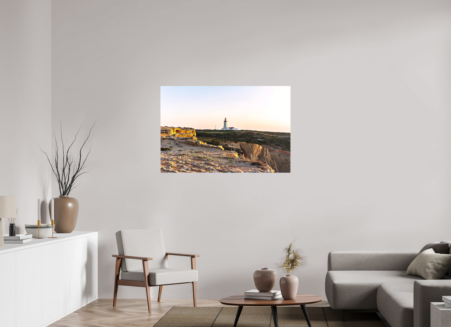 120 x 80 cm, Fine art em Metacrilato - sem moldura O Farol