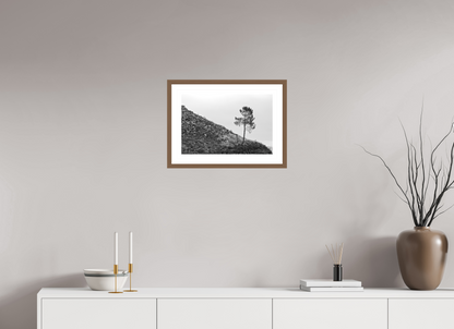 45 x 30 cm, Hahnemuhle Fine Art - moldura Walnut A Protagonista